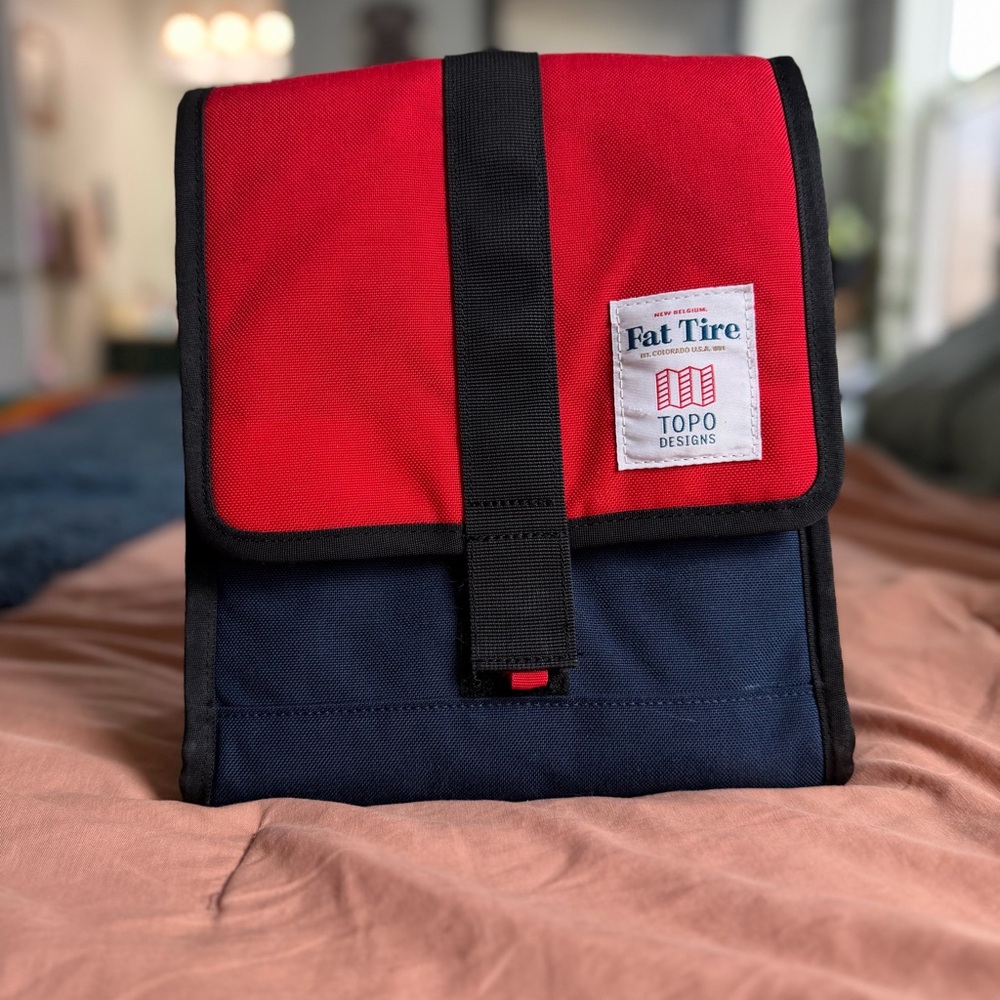 Topo Designs x Fat Tire Cooler Bag